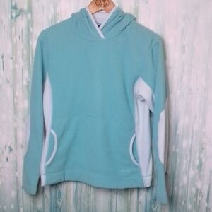 Patagonia W's Micro D- Lux Hoody Light Blue Medium